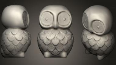 3D model Owl Figurine (STL)